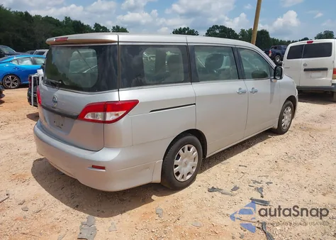 2013 Nissan Quest S из США, поврежденный, VIN JN8AE2KP1D9069779